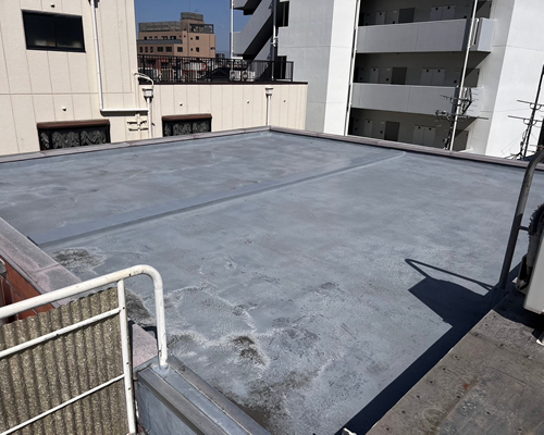 ウレタン塗膜防水施工前