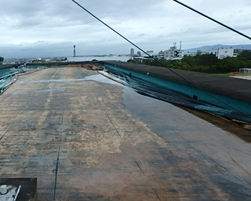塩ビシート防水施工前